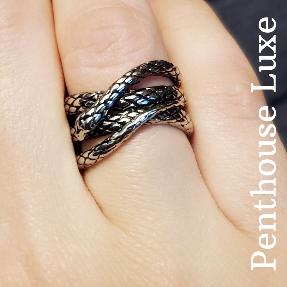 FINAL RESTOCK!! 3D Snake Coil Ring